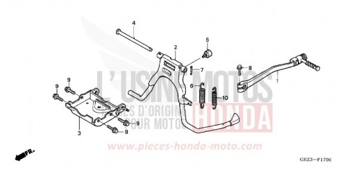 STAND/KICK PEDAL NPS506 de 2006